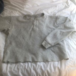 Brandy Melville waffle shirt